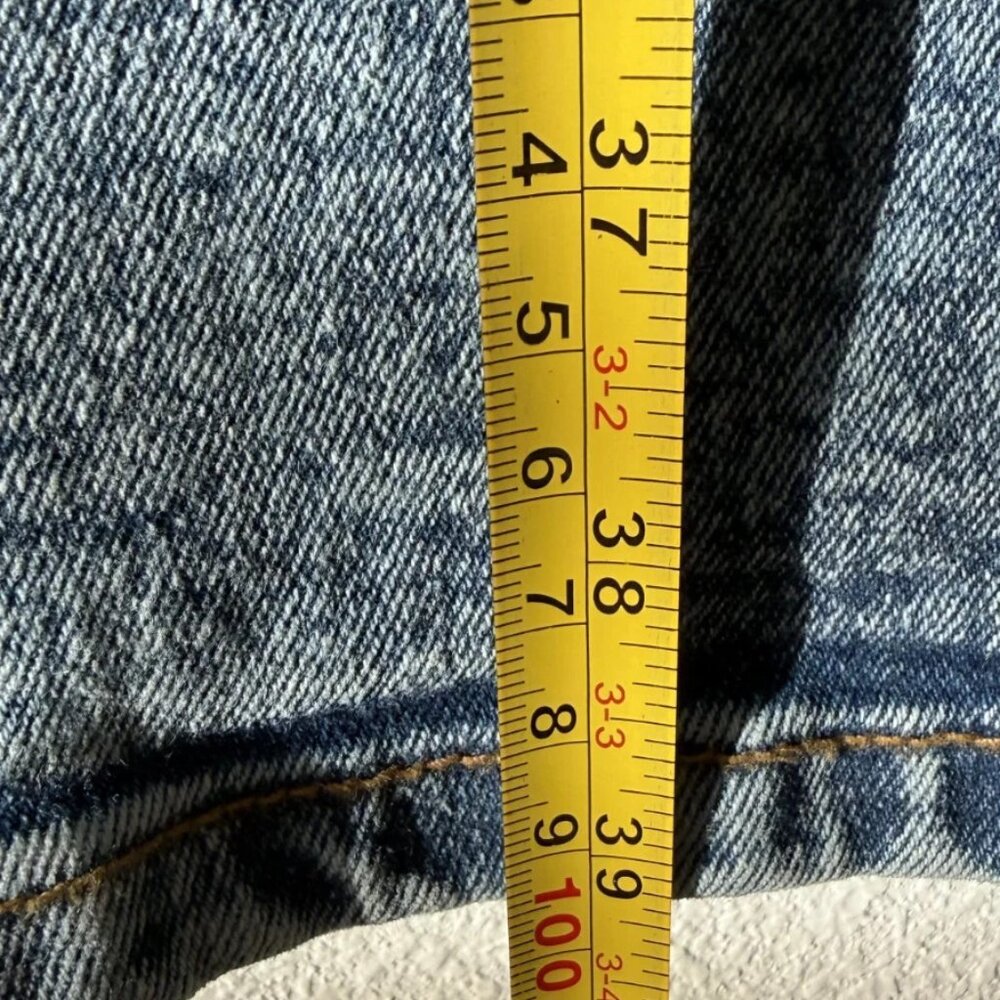Studio 12 High Rise Wide Leg Baggy Jeans Juniors Blue Size 1 / 25 NWT - Picture 10 of 15